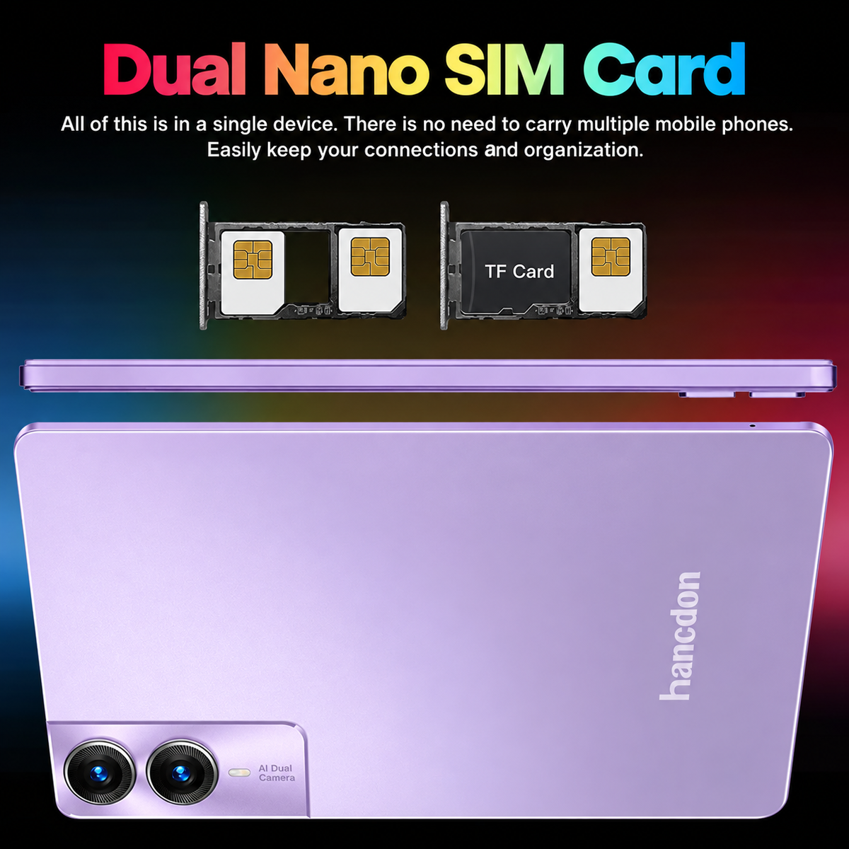 5G freedom. Dual SIM convenience.